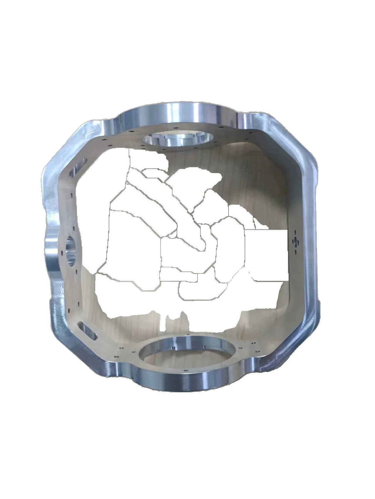 Precision-machined structural frame